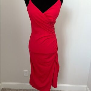 Elegant Red Women's Dress